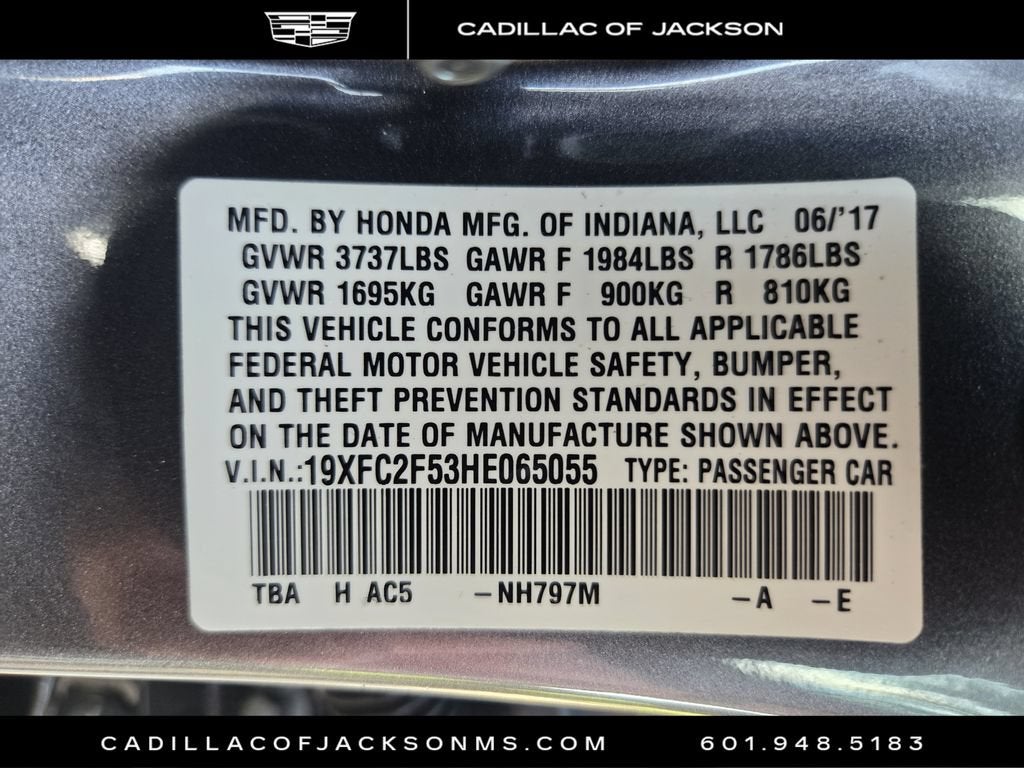 2017 Honda Civic Sedan LX
