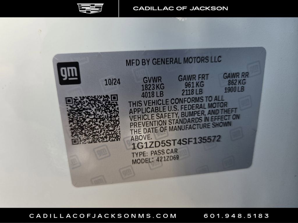 2025 Chevrolet Malibu 1LT