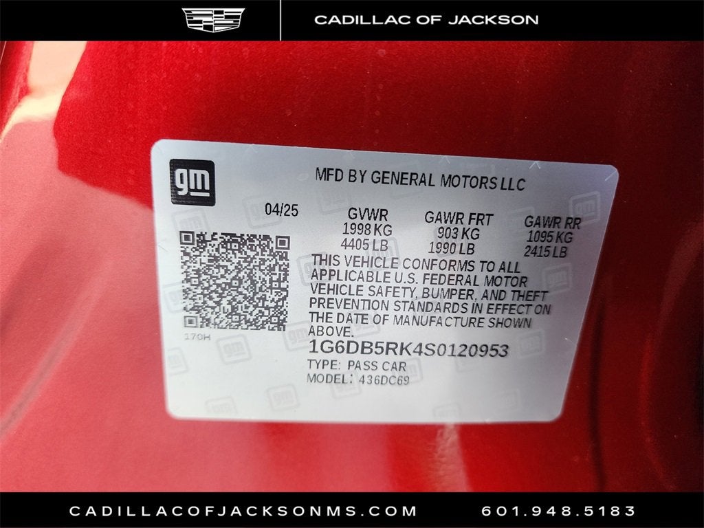 2025 Cadillac CT4 Premium Luxury