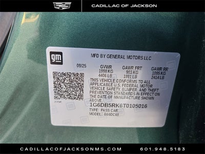 2026 Cadillac CT4 Premium Luxury