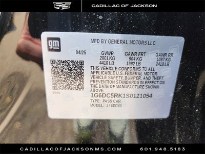 2025 Cadillac CT4 Sport