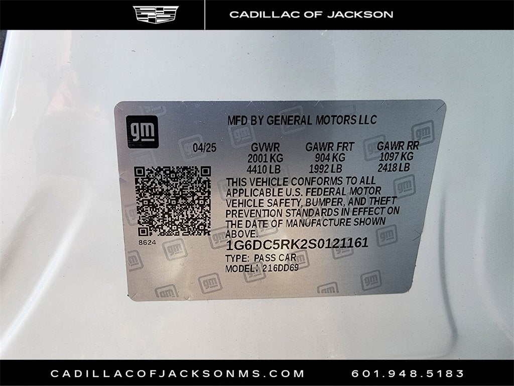 2025 Cadillac CT4 Sport