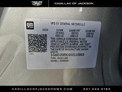 2025 Cadillac CT4 Luxury