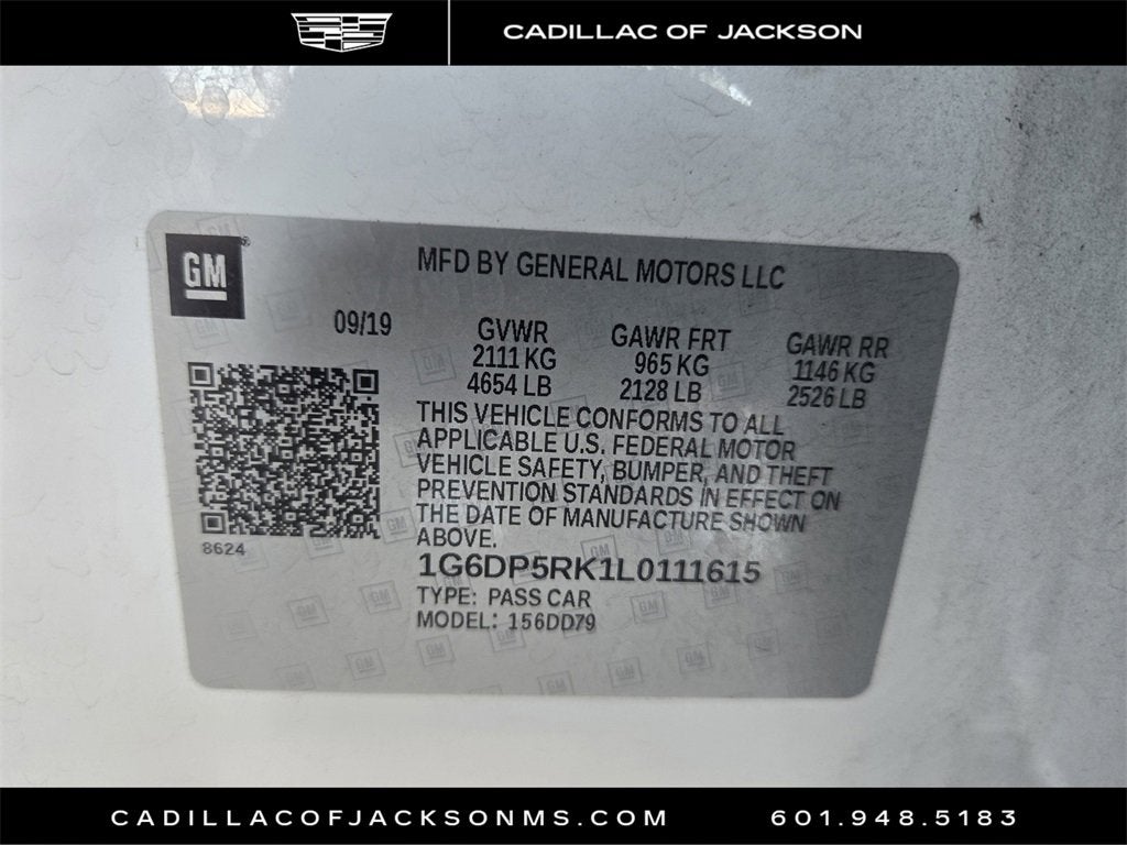 2020 Cadillac CT5 Sport