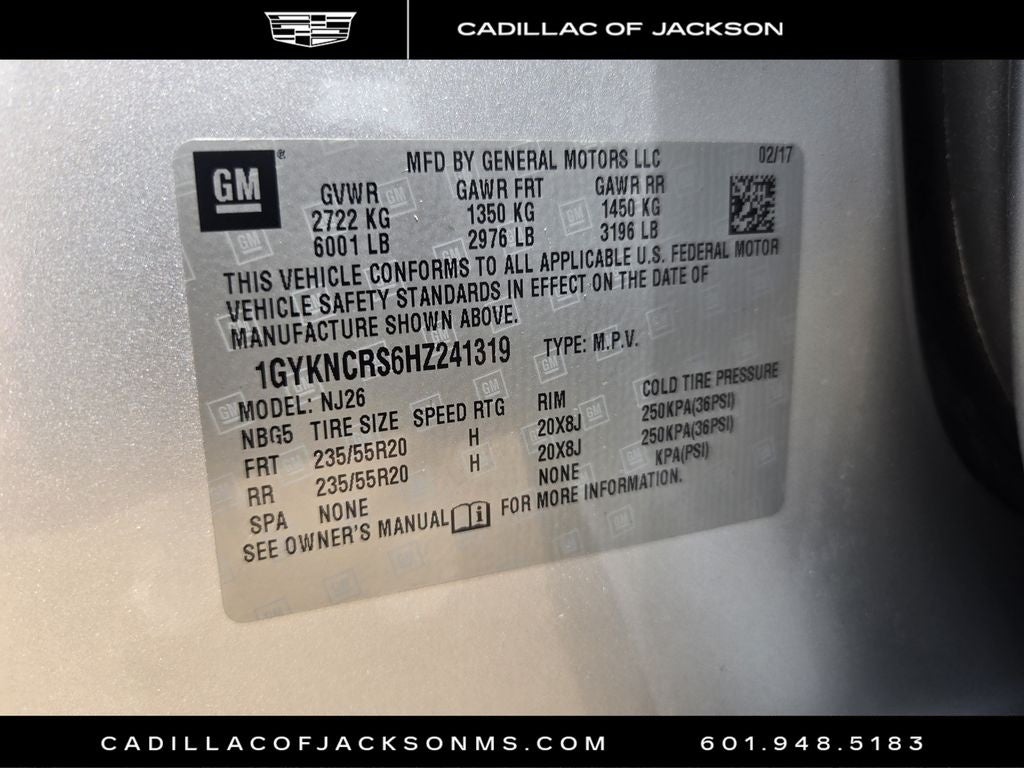 2017 Cadillac XT5 Premium Luxury FWD