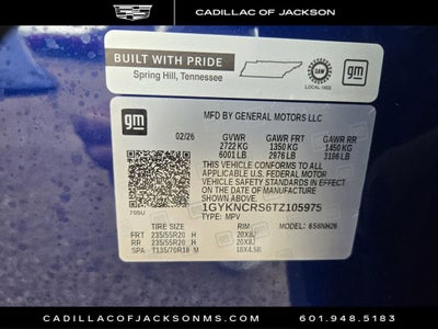 2026 Cadillac XT5 Premium Luxury