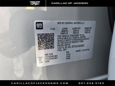 2026 Cadillac ESCALADE IQL Sport