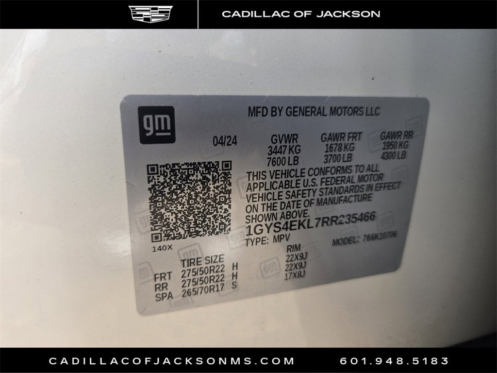 2024 Cadillac Escalade Sport