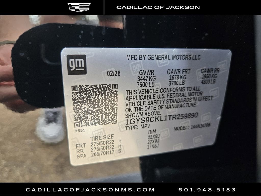 2026 Cadillac Escalade Luxury