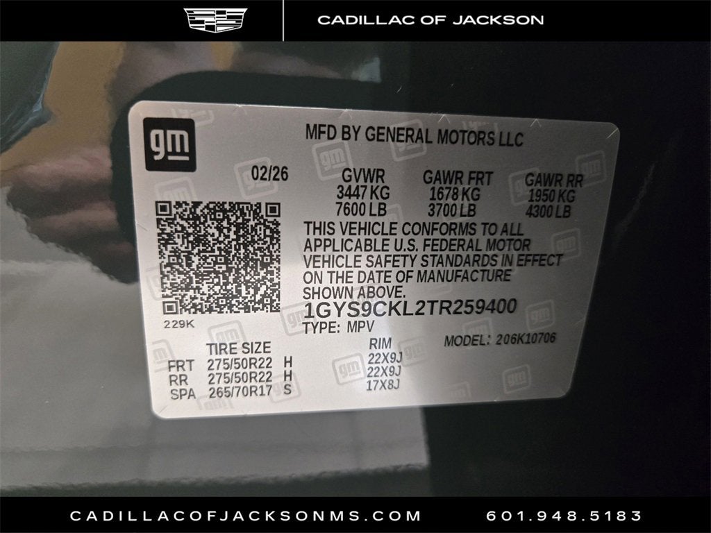 2026 Cadillac Escalade Luxury