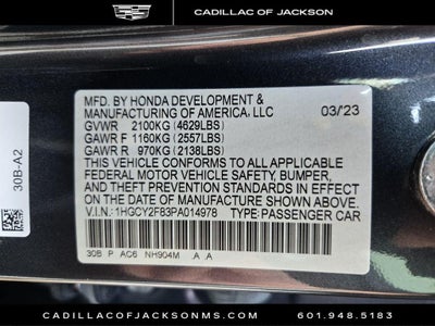 2023 Honda Accord Hybrid Touring