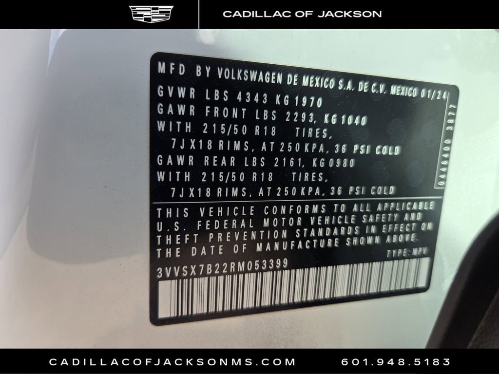 2024 Volkswagen Taos SE