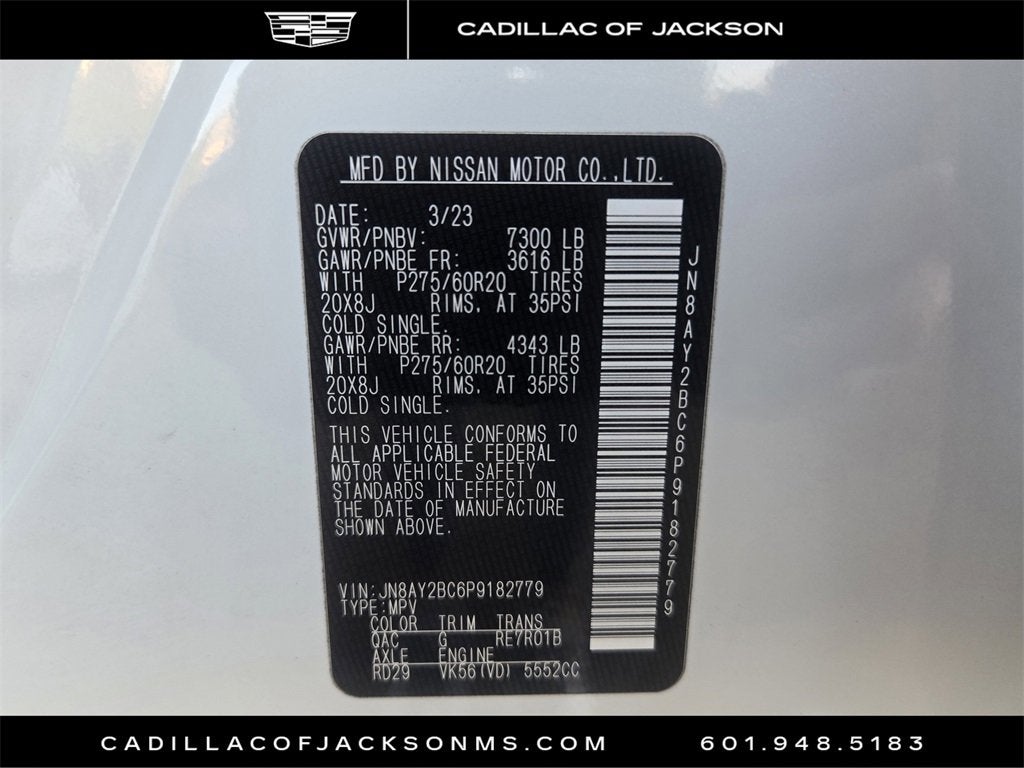 2023 Nissan Armada SL