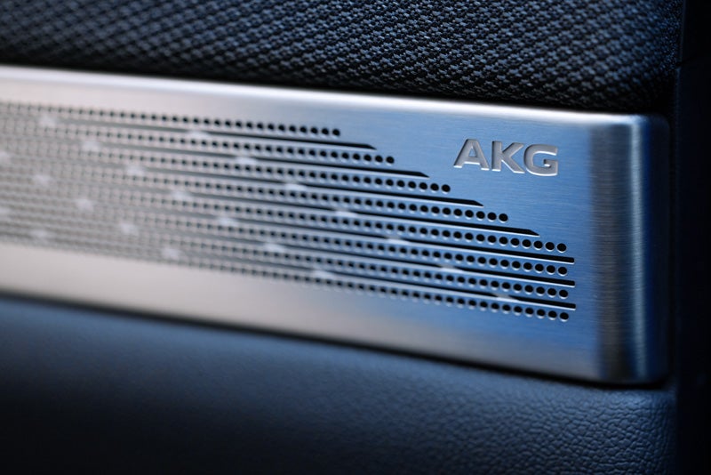 Close-up View of the AKG Studio Audio Speaker | Cadillac of Jackson in Ridgeland MS