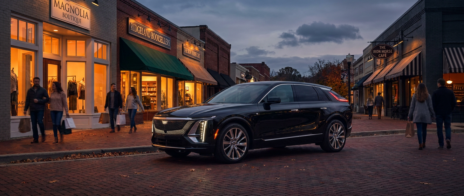 Cadillac EV Range for Halloween Weekend Errands in Ridgeland