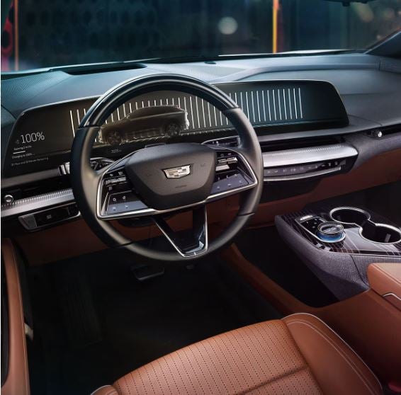 Cadillac OPTIQ interior near Madison, MS